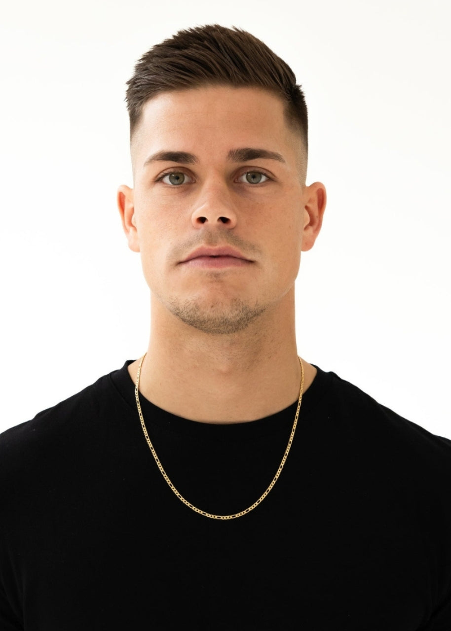 Cartagena Chain. - (Gold) 3MM