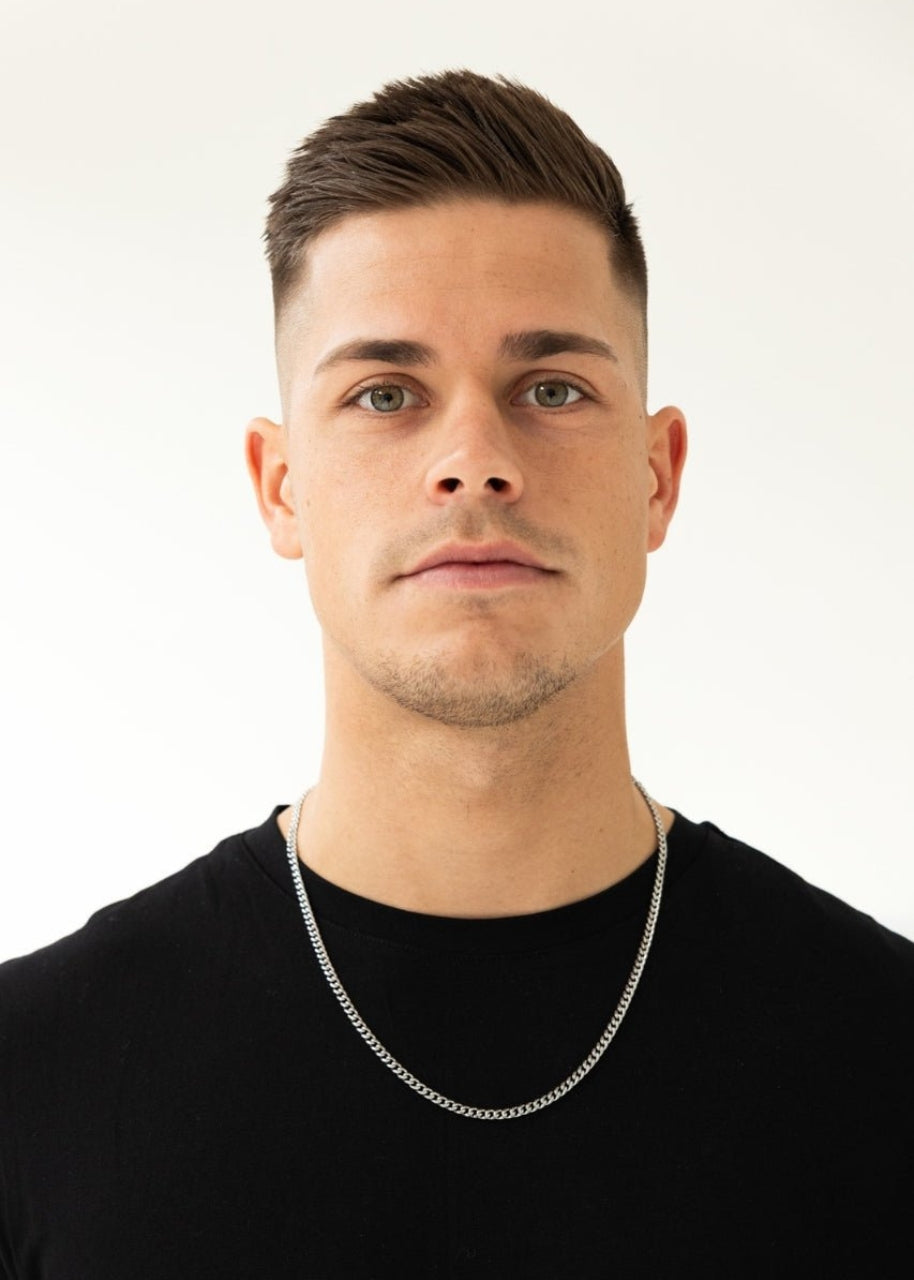 Havana Chain. - (Silver) 4MM