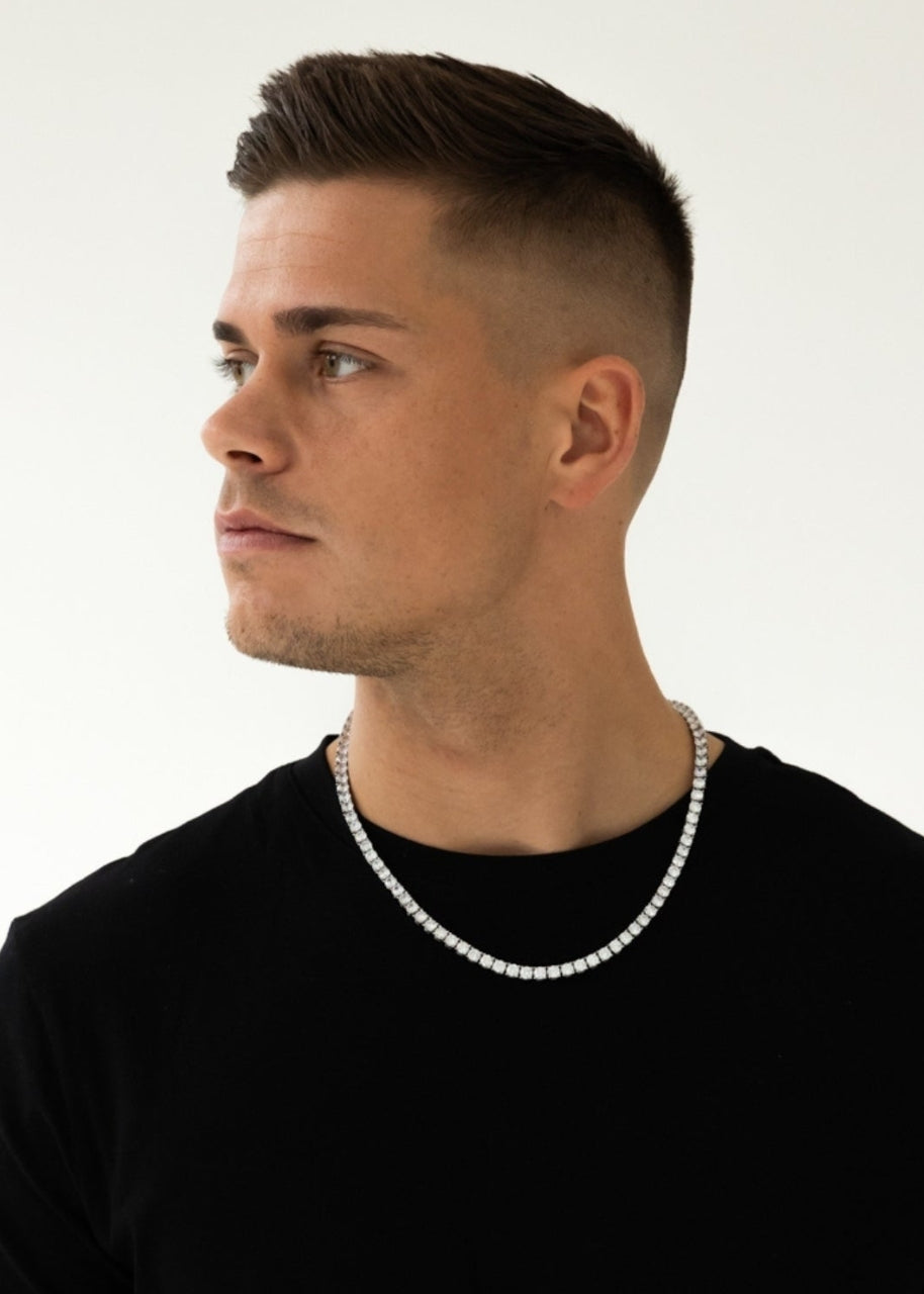 Valencia Chain. - (VVS CZ) 5MM