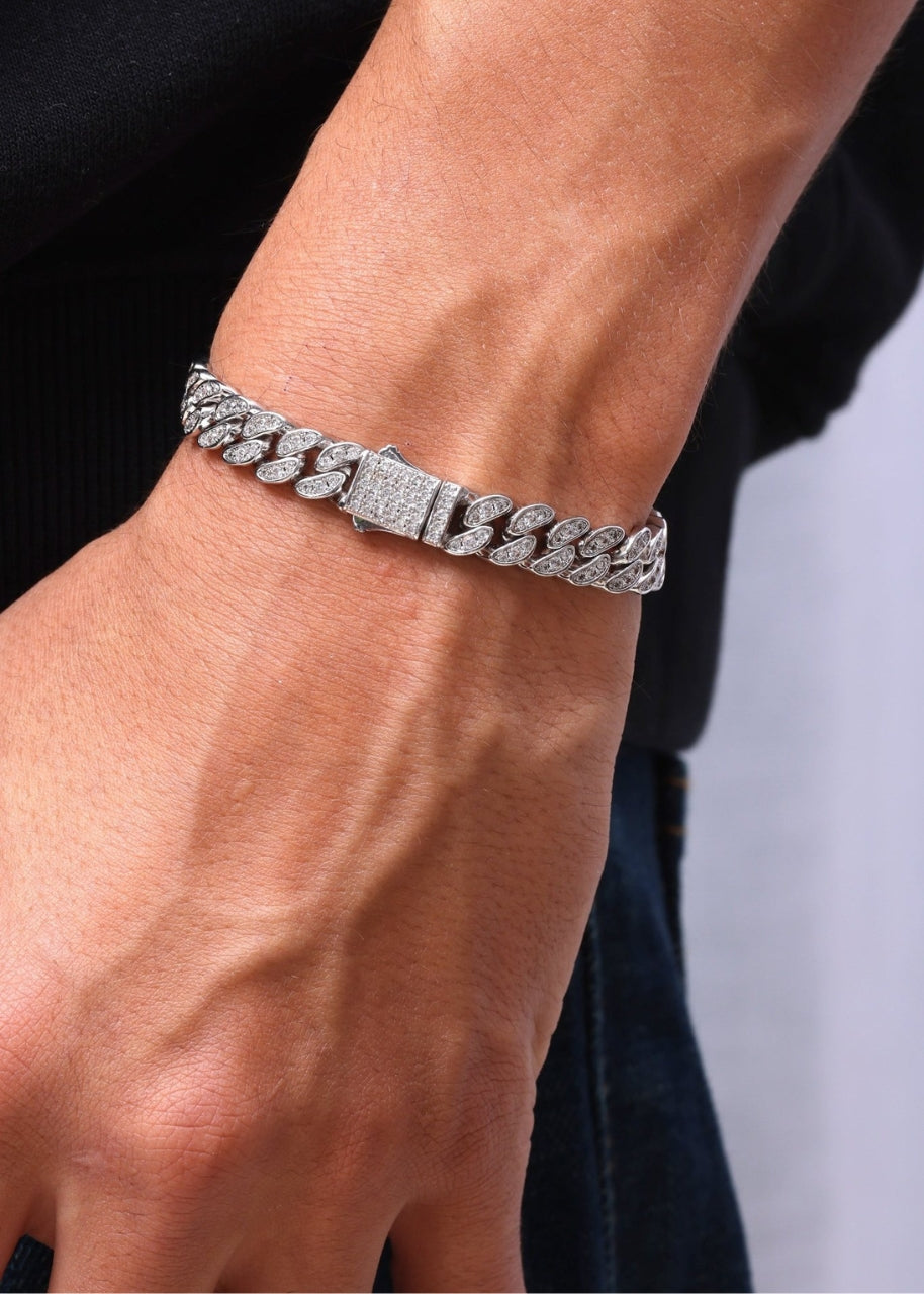 Ice BRACELET. - (VVS CZ) 8MM