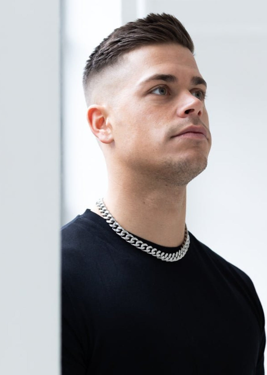 Havana Chain. - (Silver) 12MM