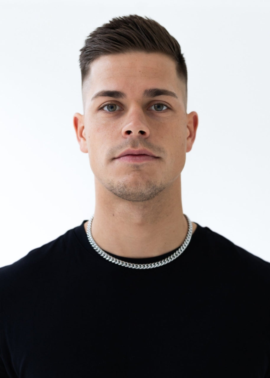 Havana Chain. - (Silver) 8MM