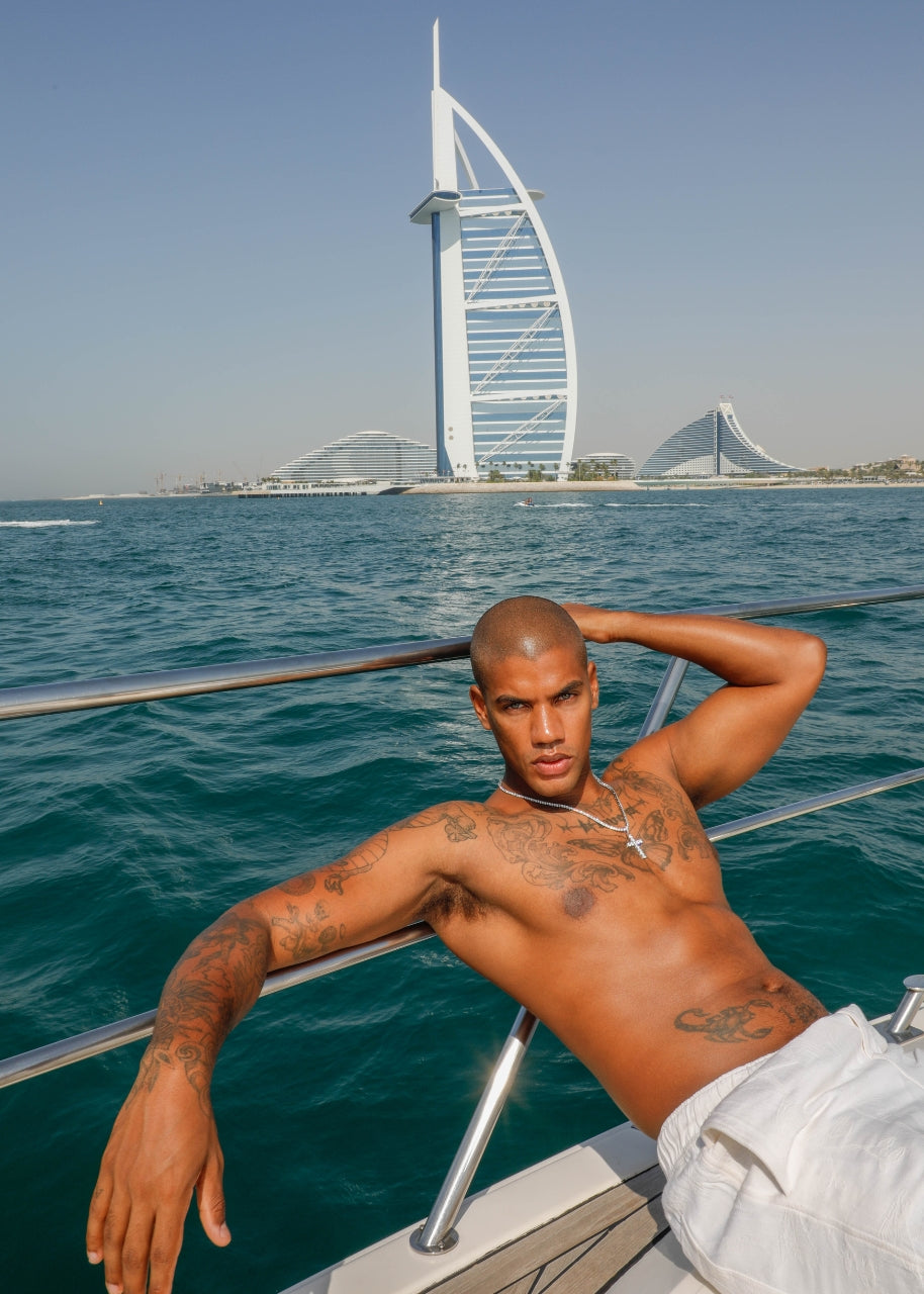 Cross Pendant- (VVS CZ)