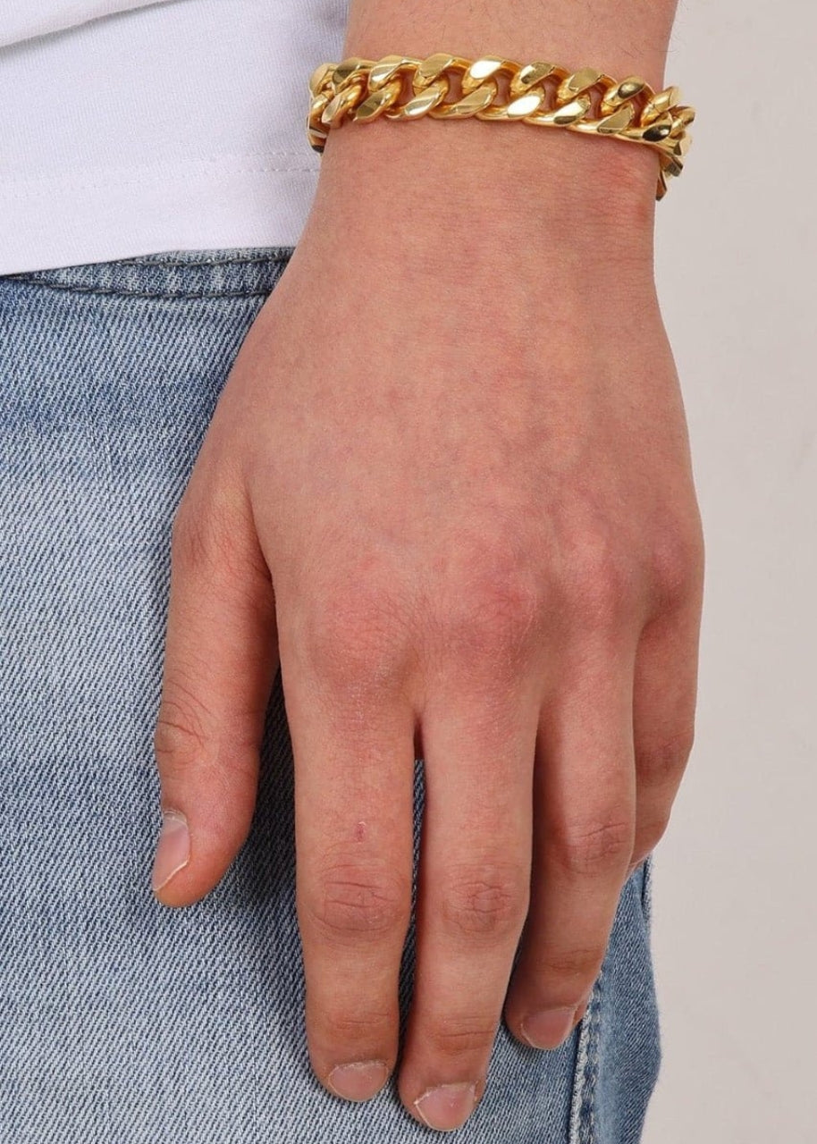 Havana Bracelet. - (Gold) 12MM