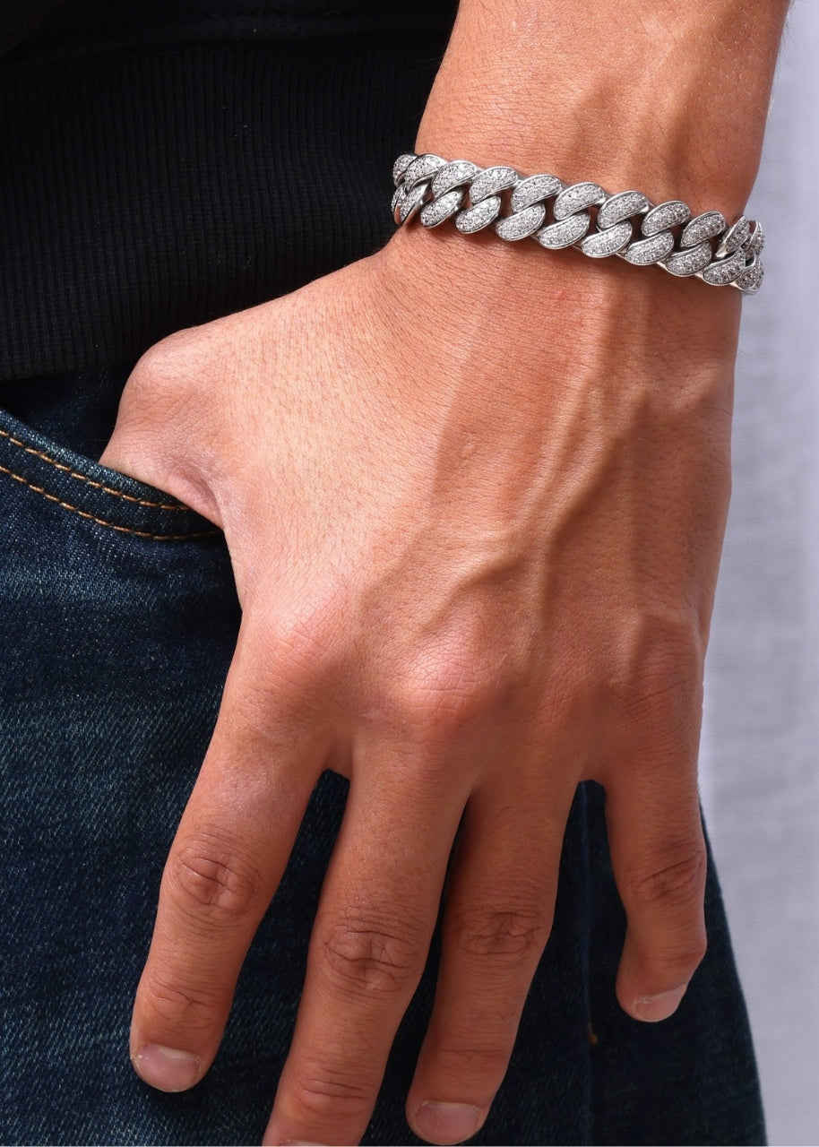 Iconic BRACELET. - (VVS CZ) 12MM