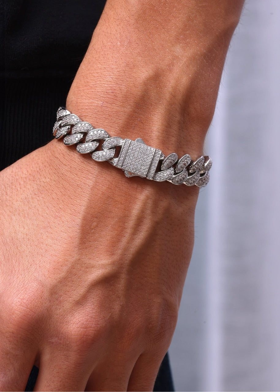 Iconic BRACELET. - (VVS CZ) 12MM