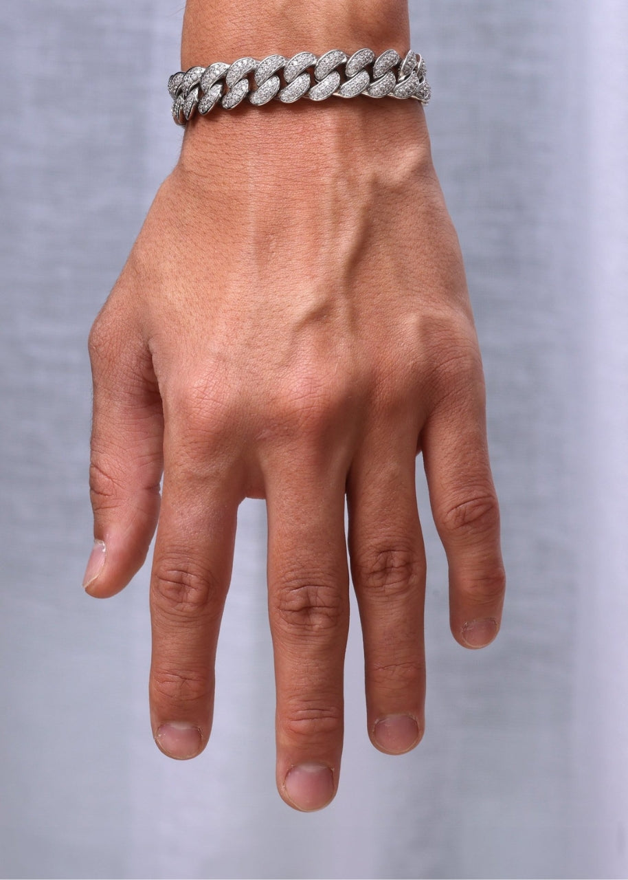 Iconic BRACELET. - (VVS CZ) 12MM