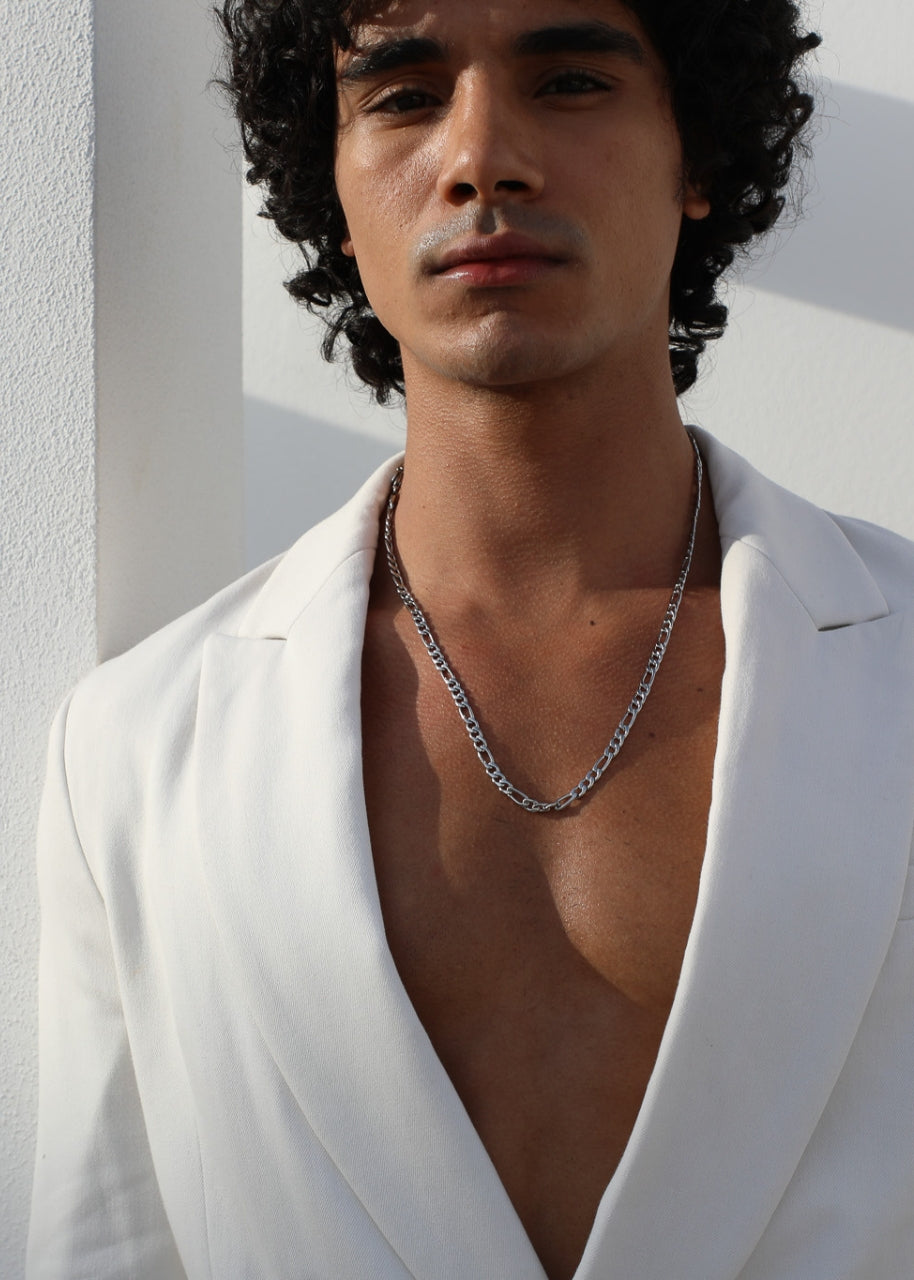 Cartagena Chain. - (Silver) 5MM