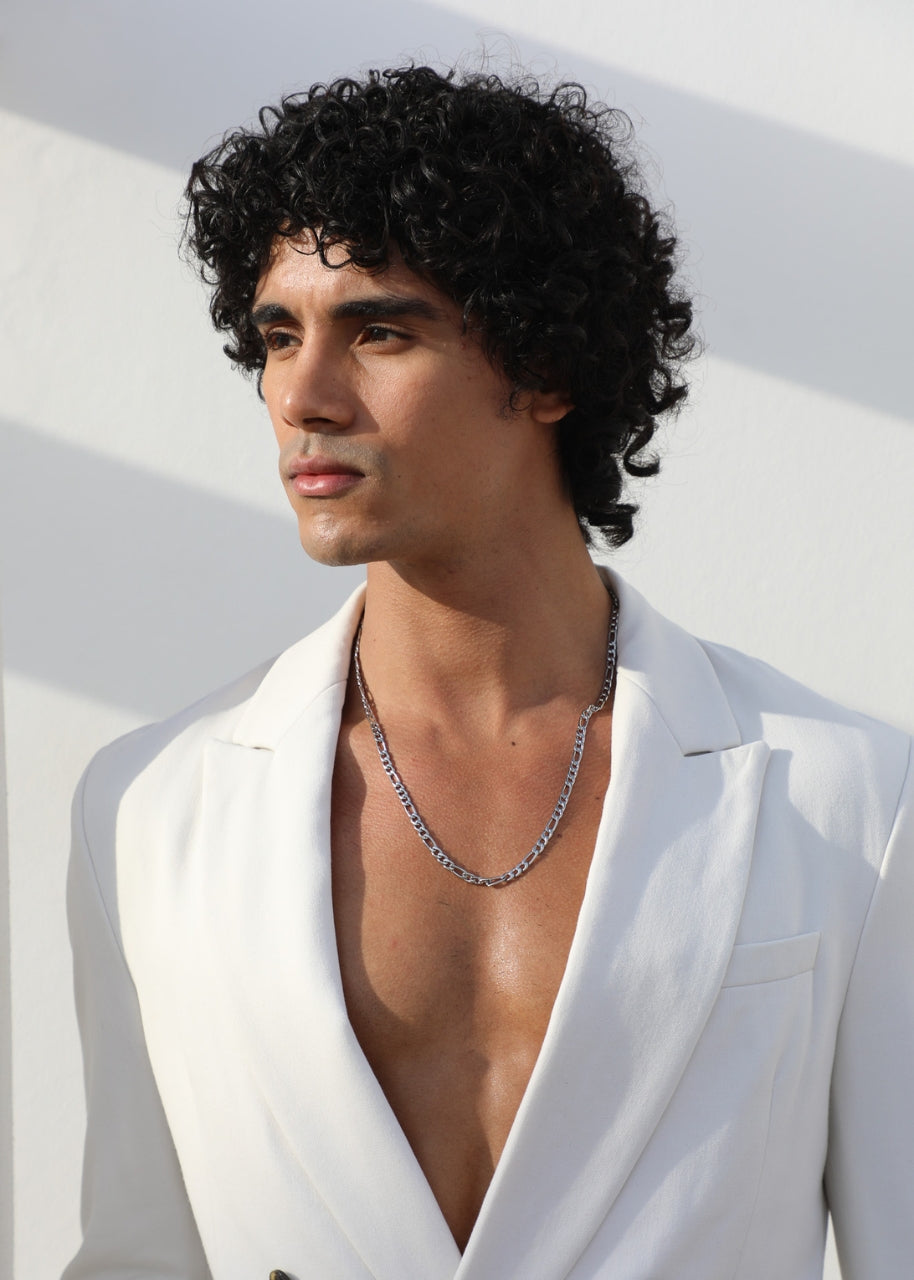 Cartagena Chain. - (Silver) 5MM