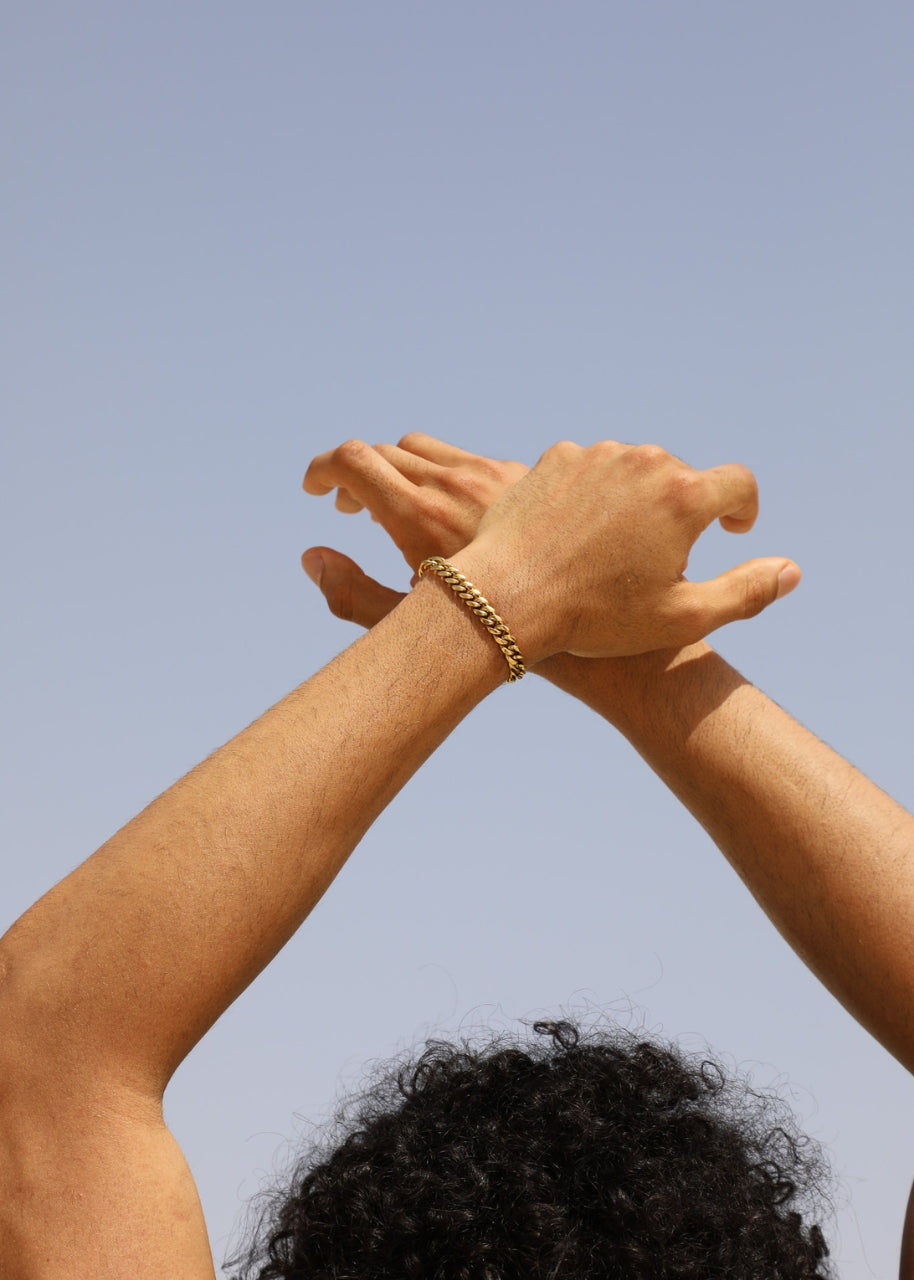 Havana Bracelet. - (Gold) 8MM