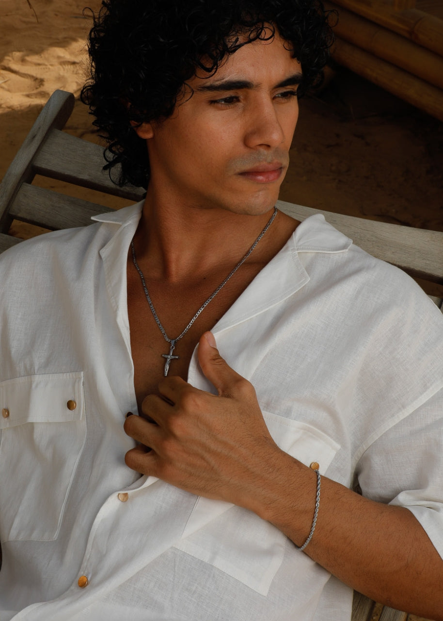 Milano Bracelet. - (Silver) 3MM