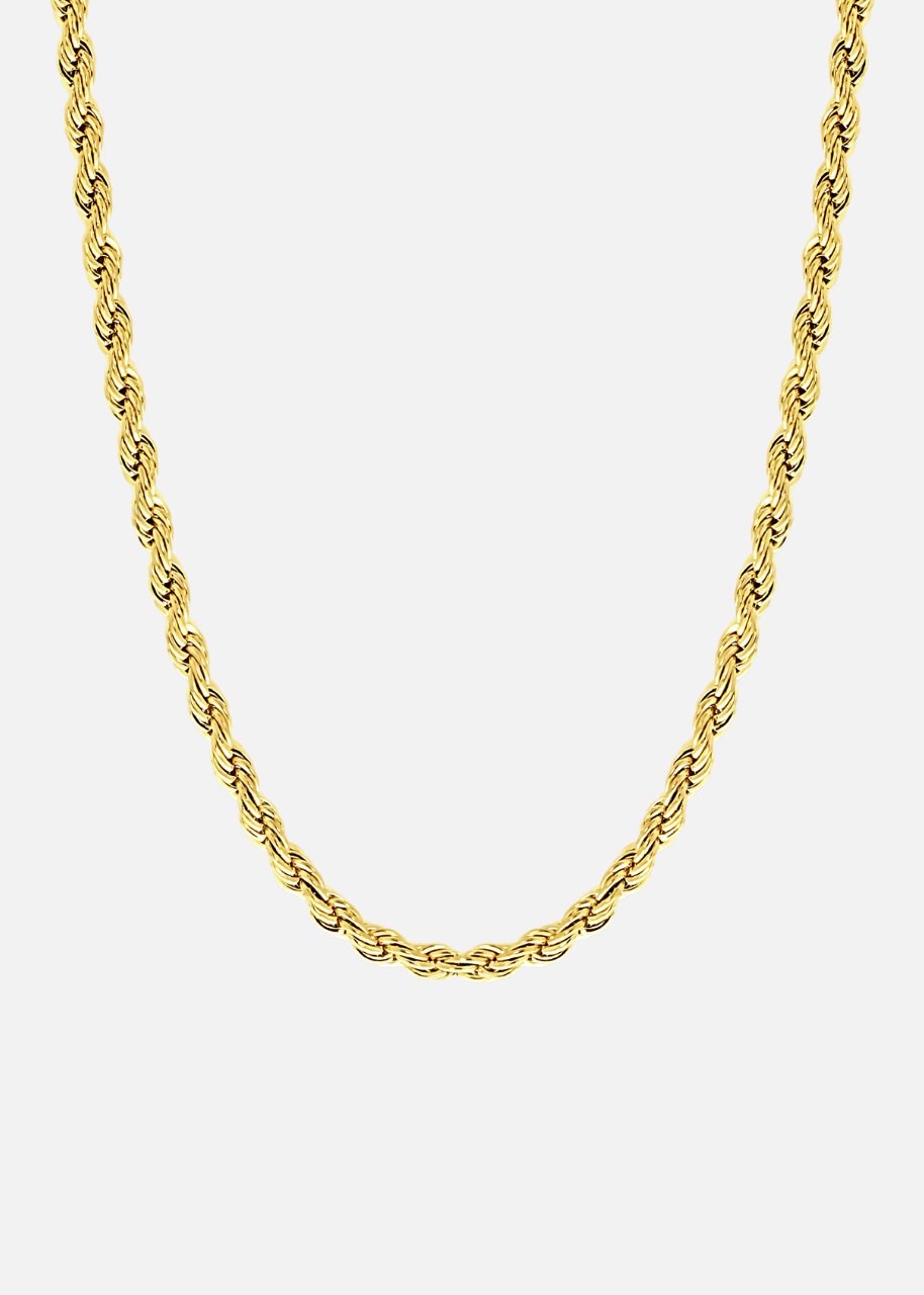 Rope Chain. - (Gold) 3MM - ICEBOYS