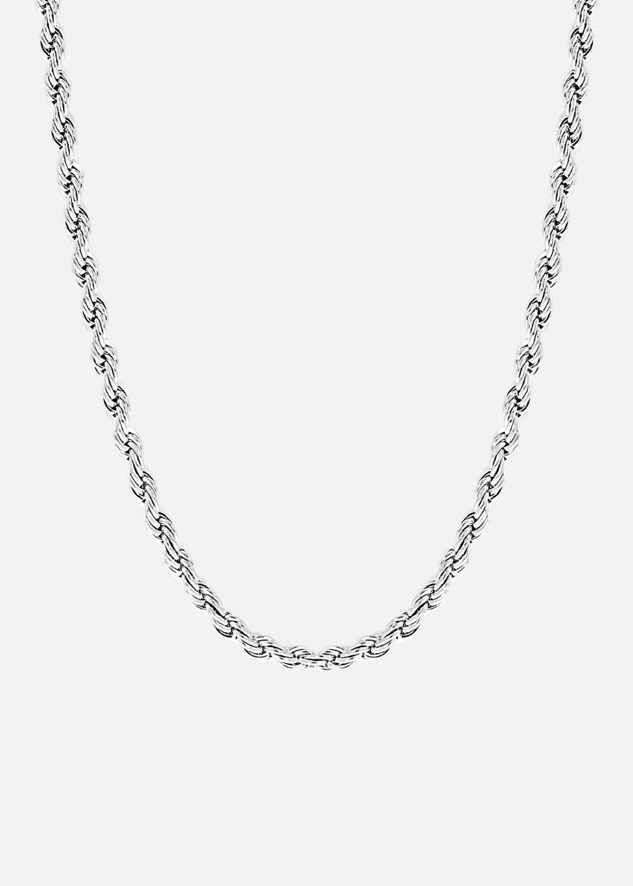 Rope Chain. - (Silver) 3MM - ICEBOYS