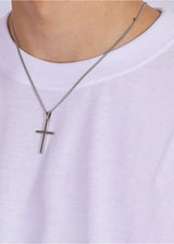 Cross Pendant. - (Silver)