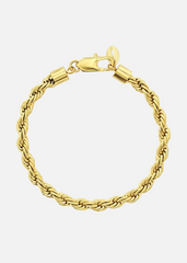 ROPE. - (GOLD Plated) 6MM
