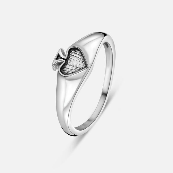 Ace of spade. - (Silver)