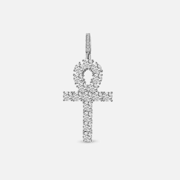 Ankh Pendant. - (VVS CZ)