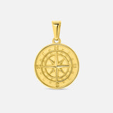 Compass Pendant. - (Gold)