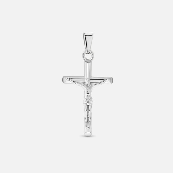 Crucifix Pendant. - (Silver)