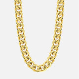 Cuban Chain. - (Gold) 12MM