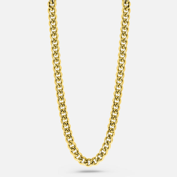 Cuban Chain. - (Gold) 4MM