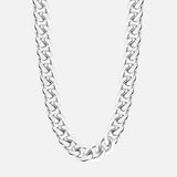 Cuban Chain. - (Silver) 12MM