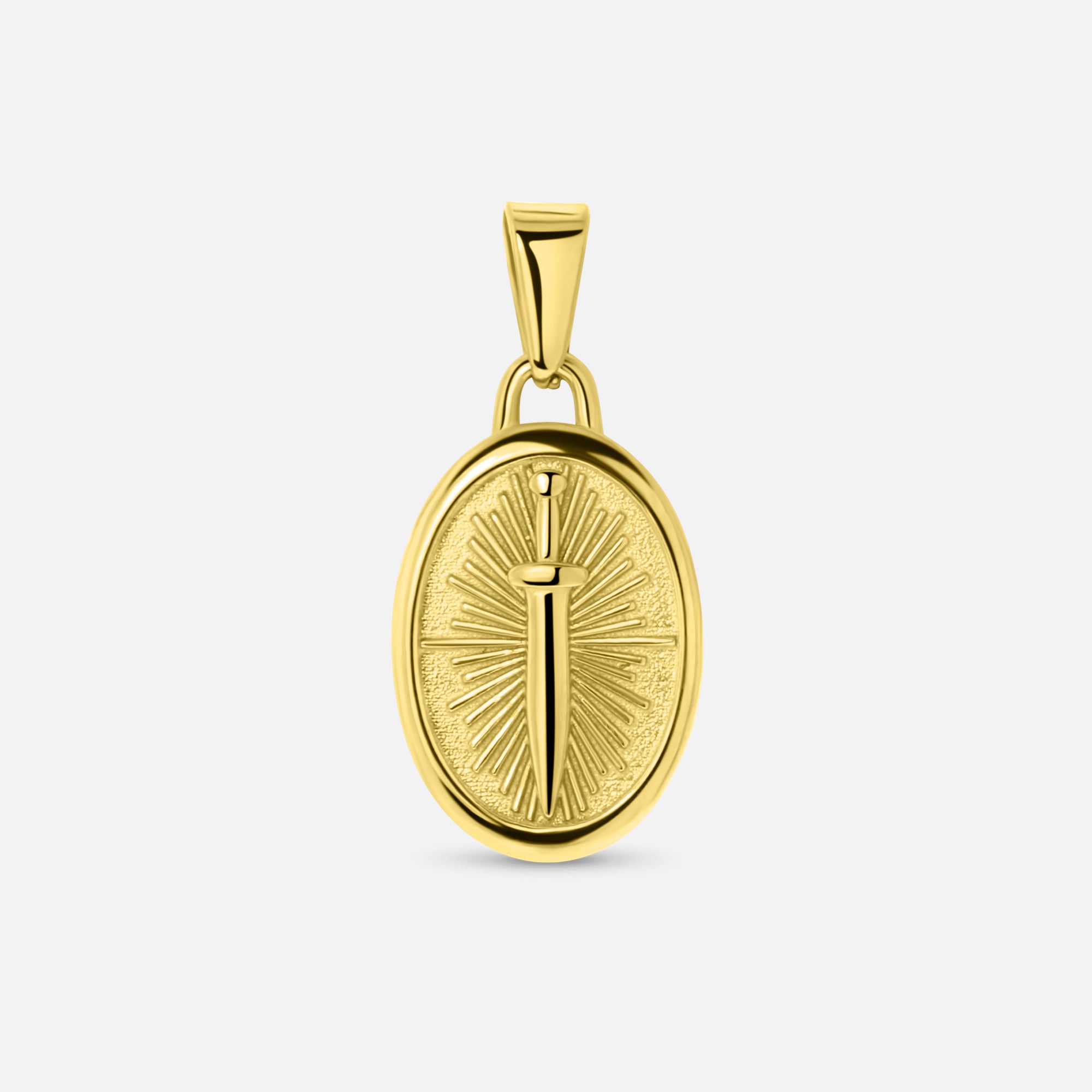 Dagger Pendant. - (Gold)