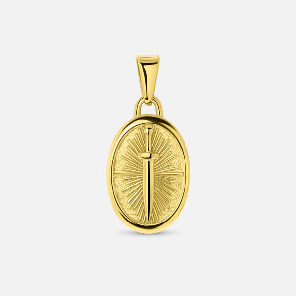 Dagger Pendant. - (Gold)
