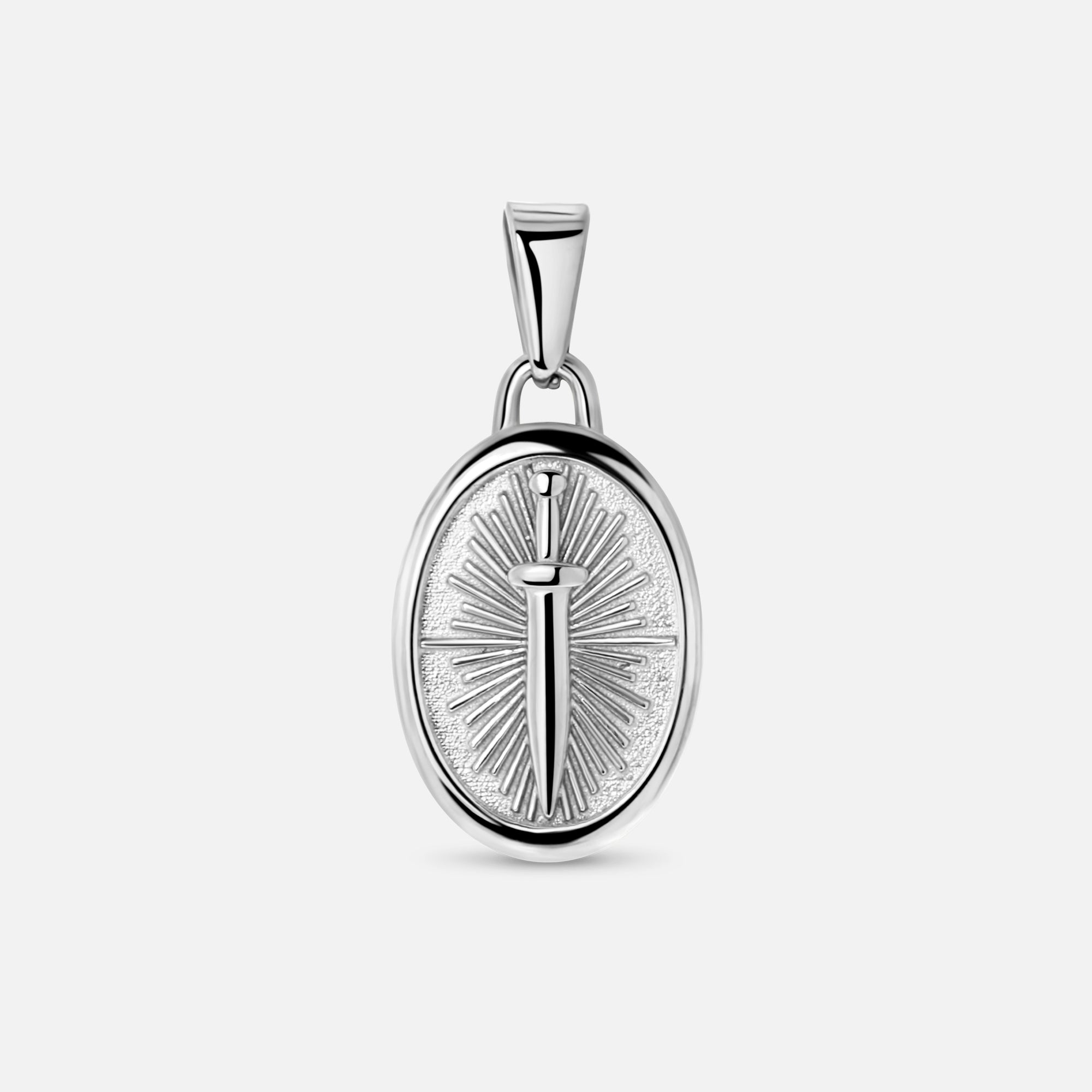Dagger Pendant. - (Silver)