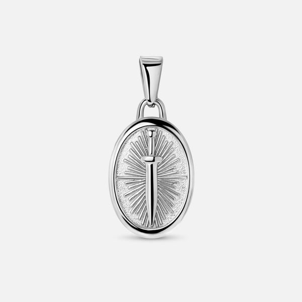 Dagger Pendant. - (Silver)