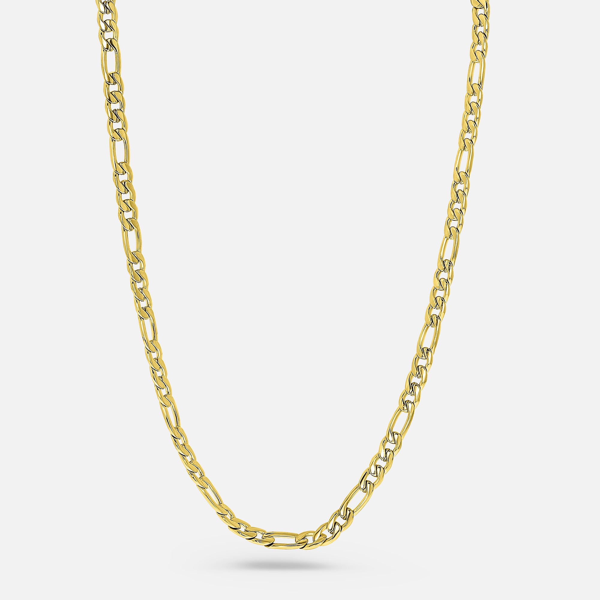 Figaro Chain. - (Gold) 3MM