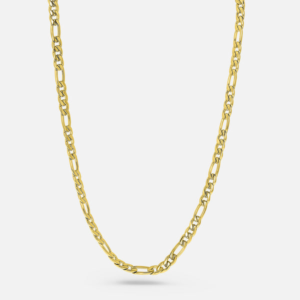 Figaro Chain. - (Gold) 3MM