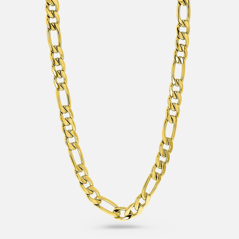 Figaro Chain. - (Gold) 5MM