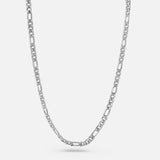 Figaro Chain. - (Silver) 3MM
