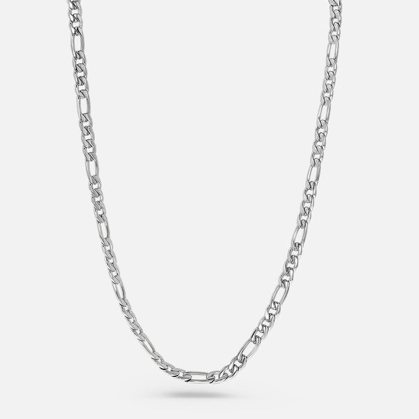 Figaro Chain. - (Silver) 3MM