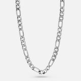 Figaro Chain. - (Silver) 5MM