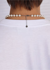 Pearl Chain. - (Silver 8MM