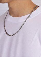 Figaro Chain. - (Silver) 5MM