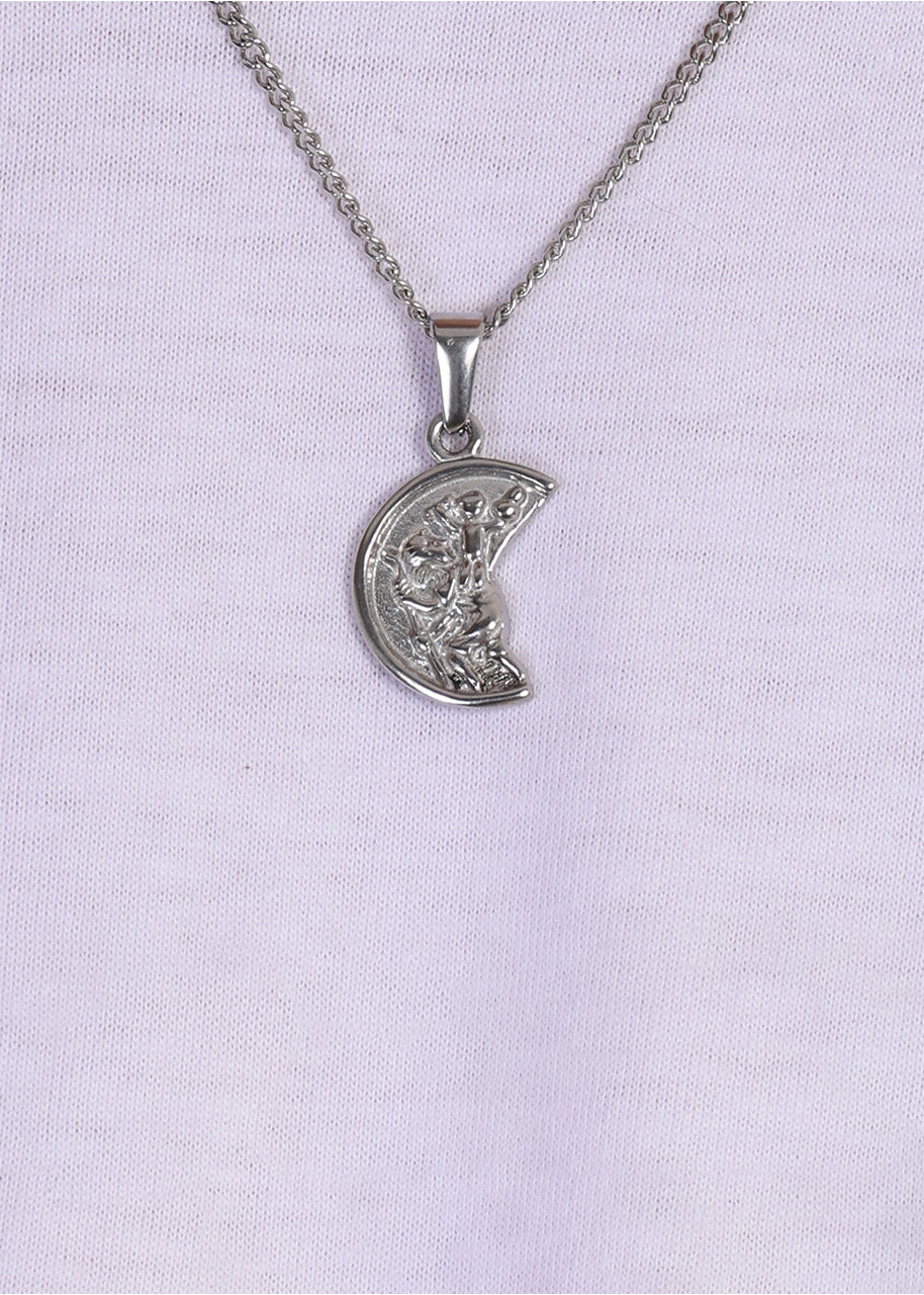 Quarter Pendant. - (Silver)