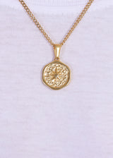 North Star Pendant. - (Gold)