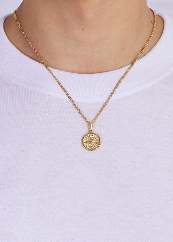 North Star Pendant. - (Gold)