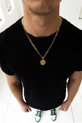 Lion Pendant. - (Gold)