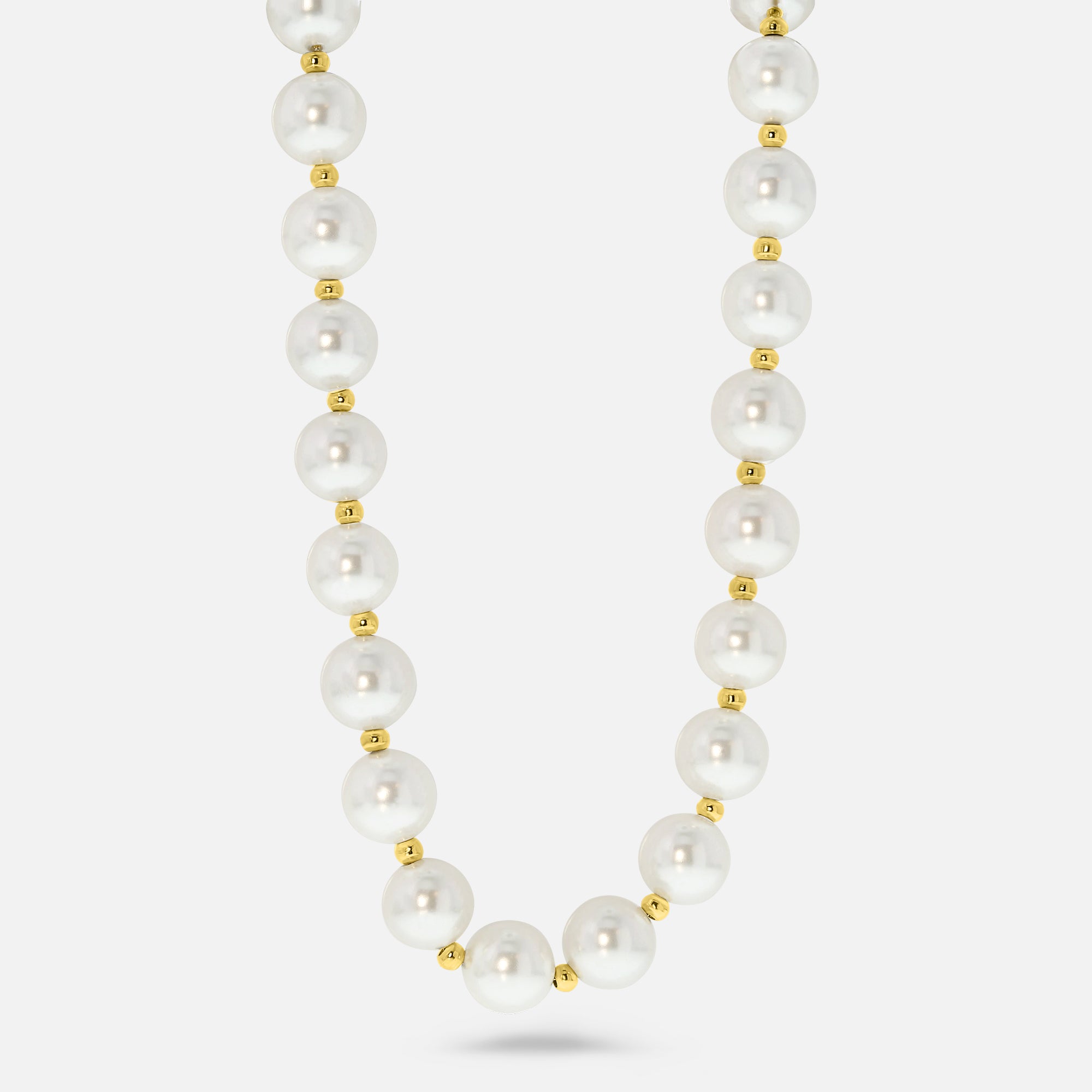Pearl Chain. - (Gold) 8MM