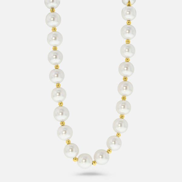 Pearl Chain. - (Gold) 8MM