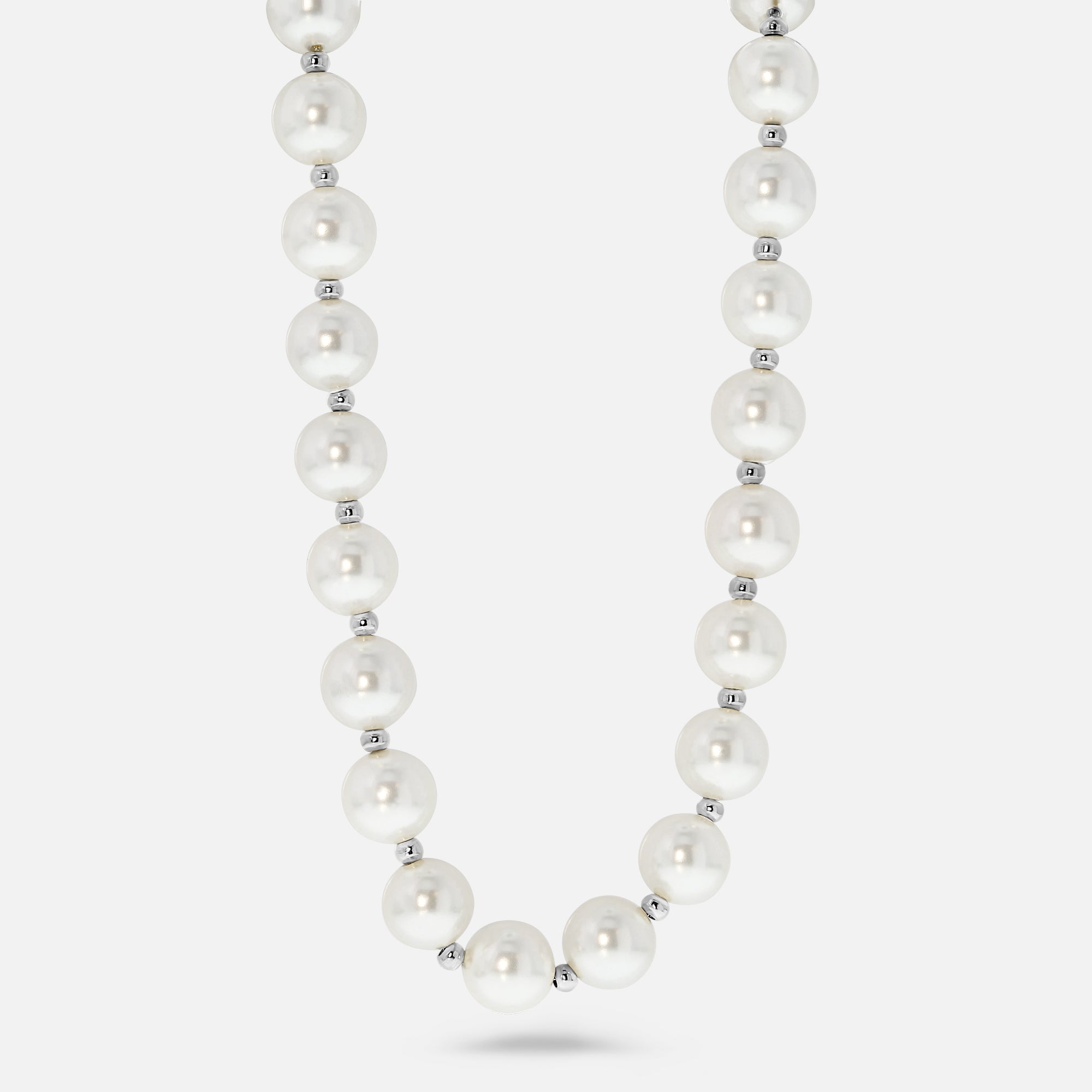 Pearl Chain. - (Silver 8MM