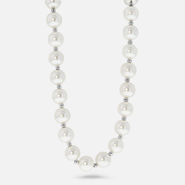 Pearl Chain. - (Silver 8MM