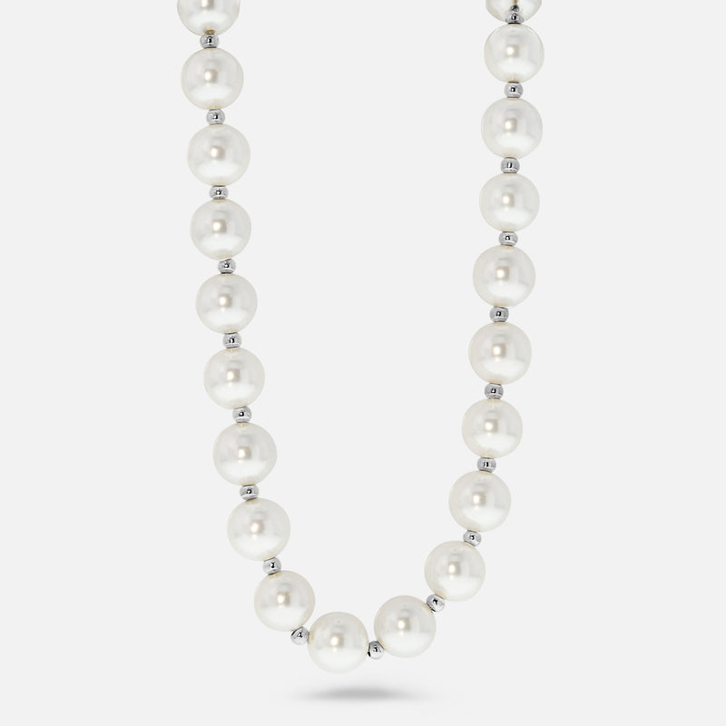 Pearl Chain. - (Silver 8MM