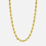Rope Chain. - (Gold) 6MM