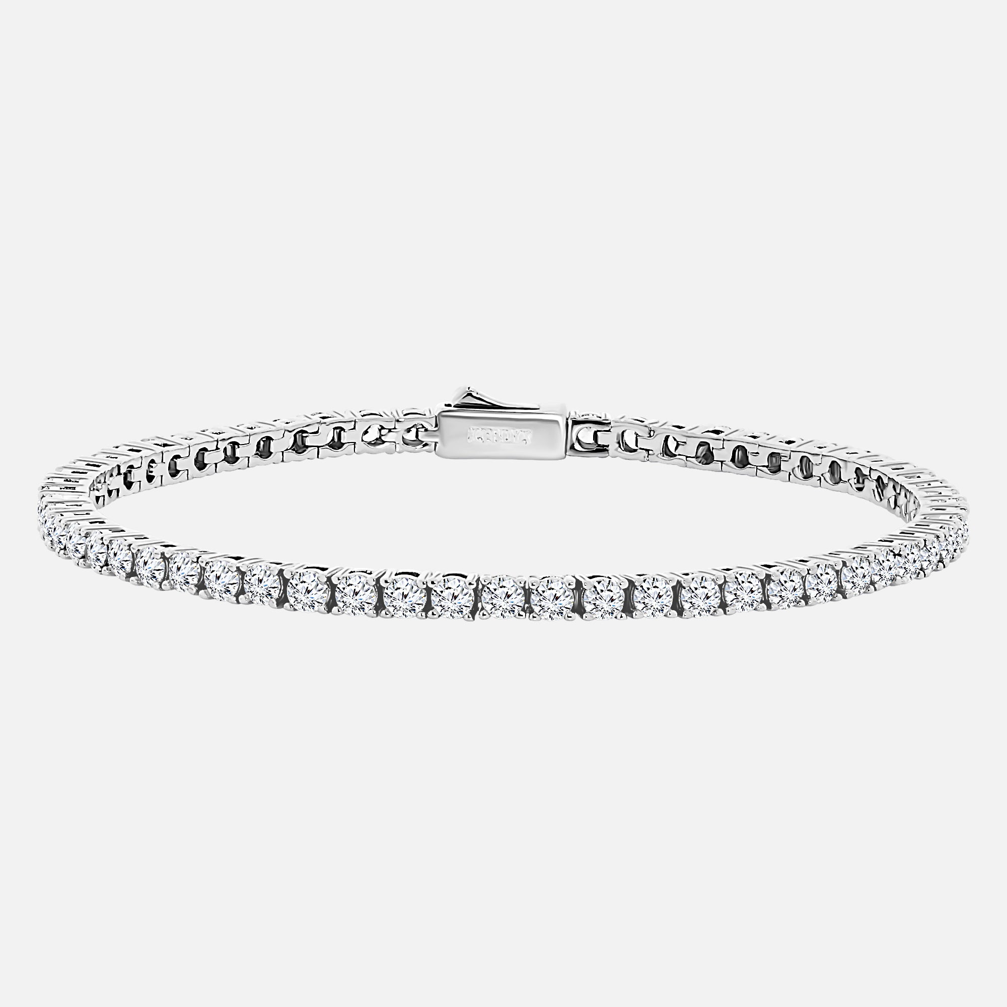 Tennis Bracelet. - (VVS CZ) 3MM