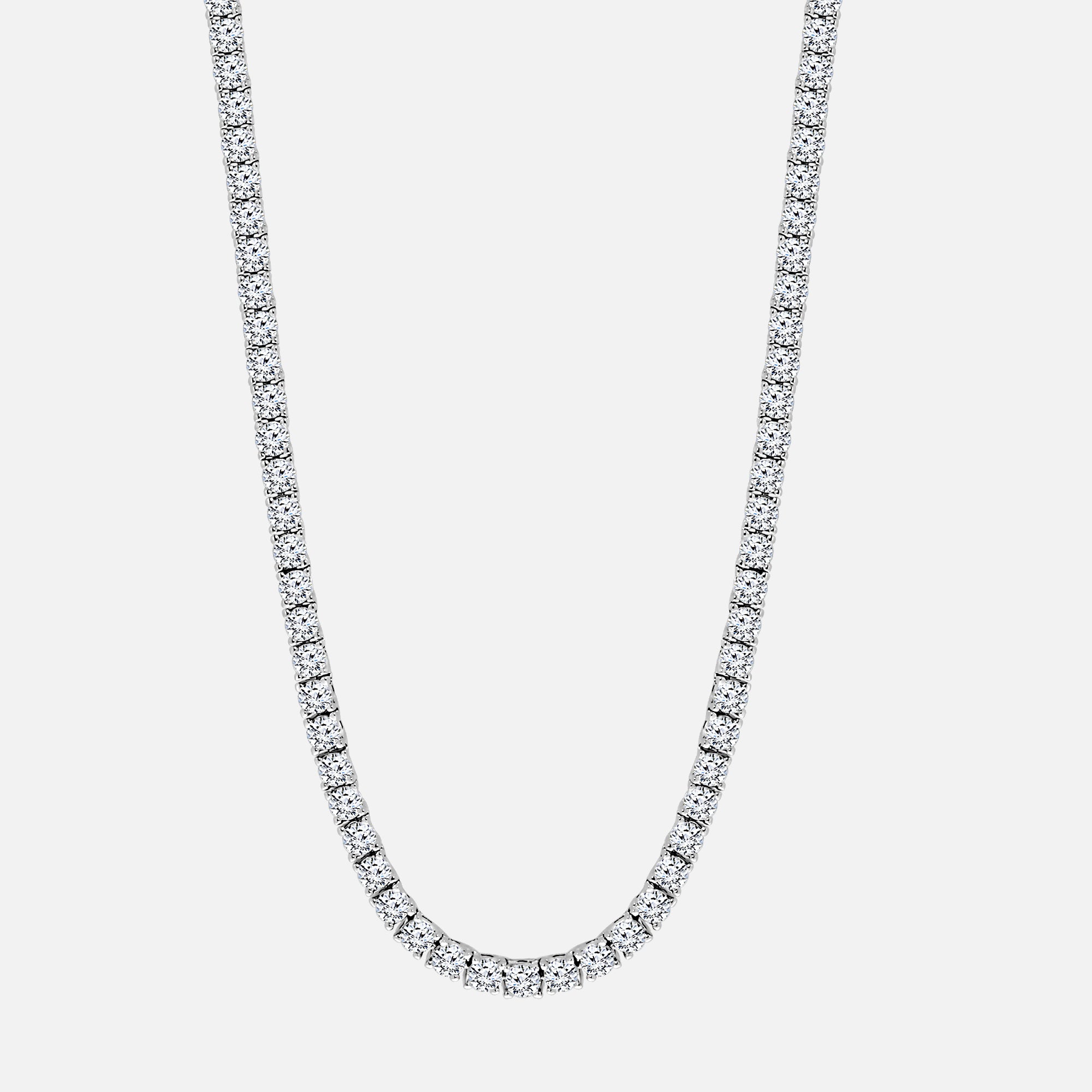 Tennis Chain. - (VVS CZ) 3MM